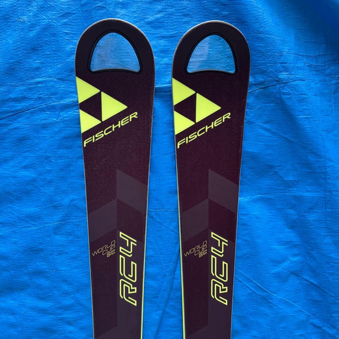 FISCHER フィッシャー スキー板 165cm RC4 SC ストック付
