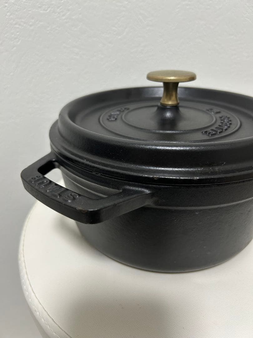 STAUB 18cm ストウブ 黒 ブラック