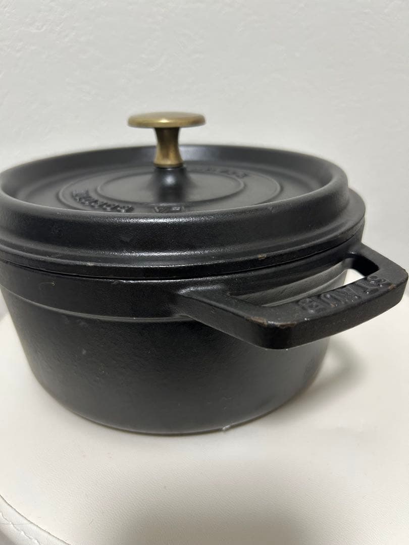 STAUB 18cm ストウブ 黒 ブラック