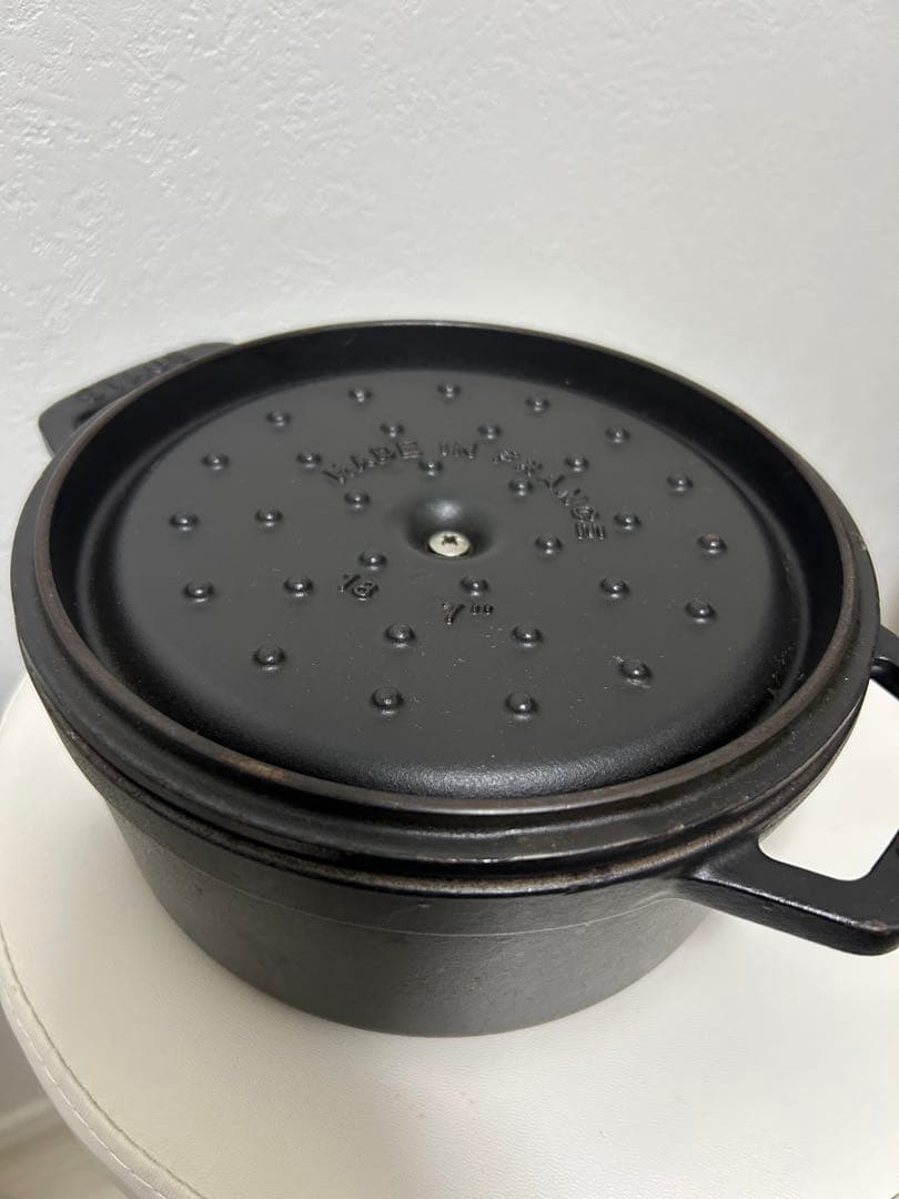 STAUB 18cm ストウブ 黒 ブラック