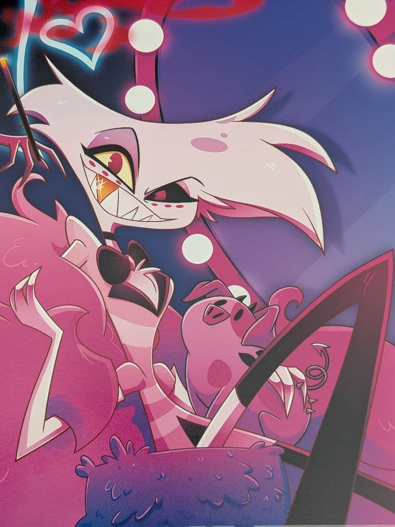 Hazbinhotel ANGELDUST 8×10in サイン入りプリント