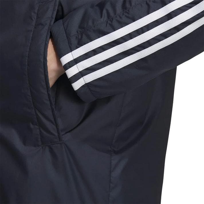 新品 アディダス adidas ロングボアベンチコート防寒 ルーズフィット/M