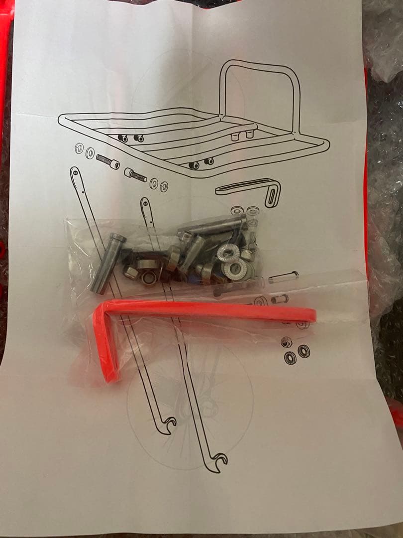 MASH Front rack マッシュ　自転車ラック