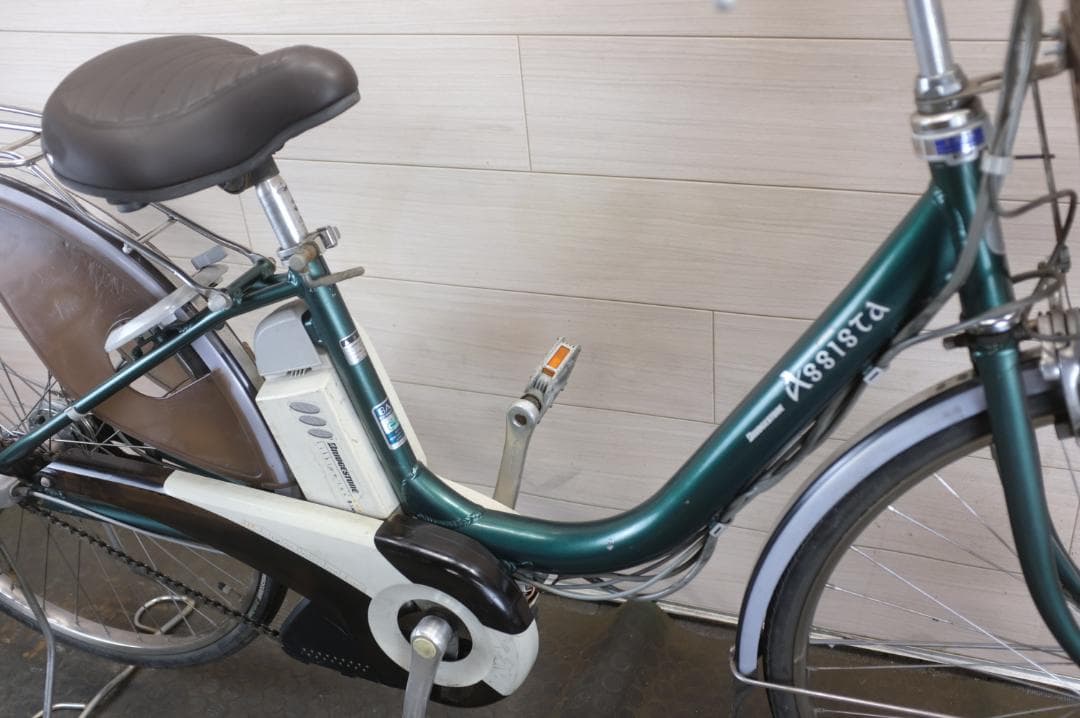 電動自転車BS アシスタ　26インチ　3段　8.1Ah（4点灯）充電器あり