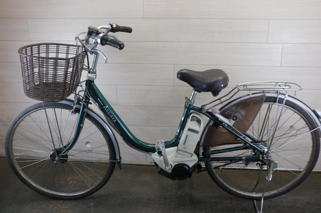 電動自転車BS アシスタ　26インチ　3段　8.1Ah（4点灯）充電器あり