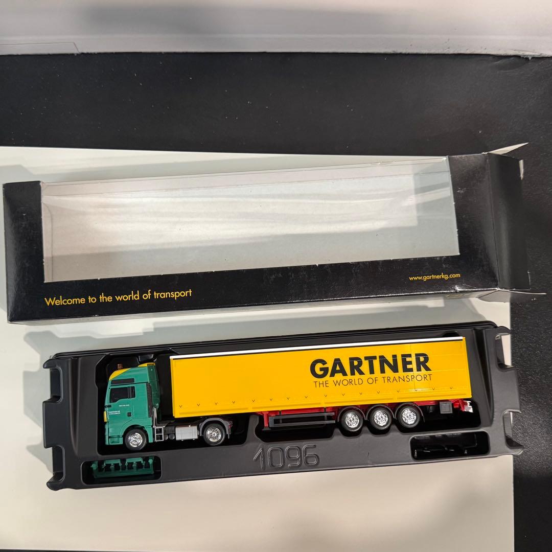 Gartner MAN TGX トレーラー ミニカー