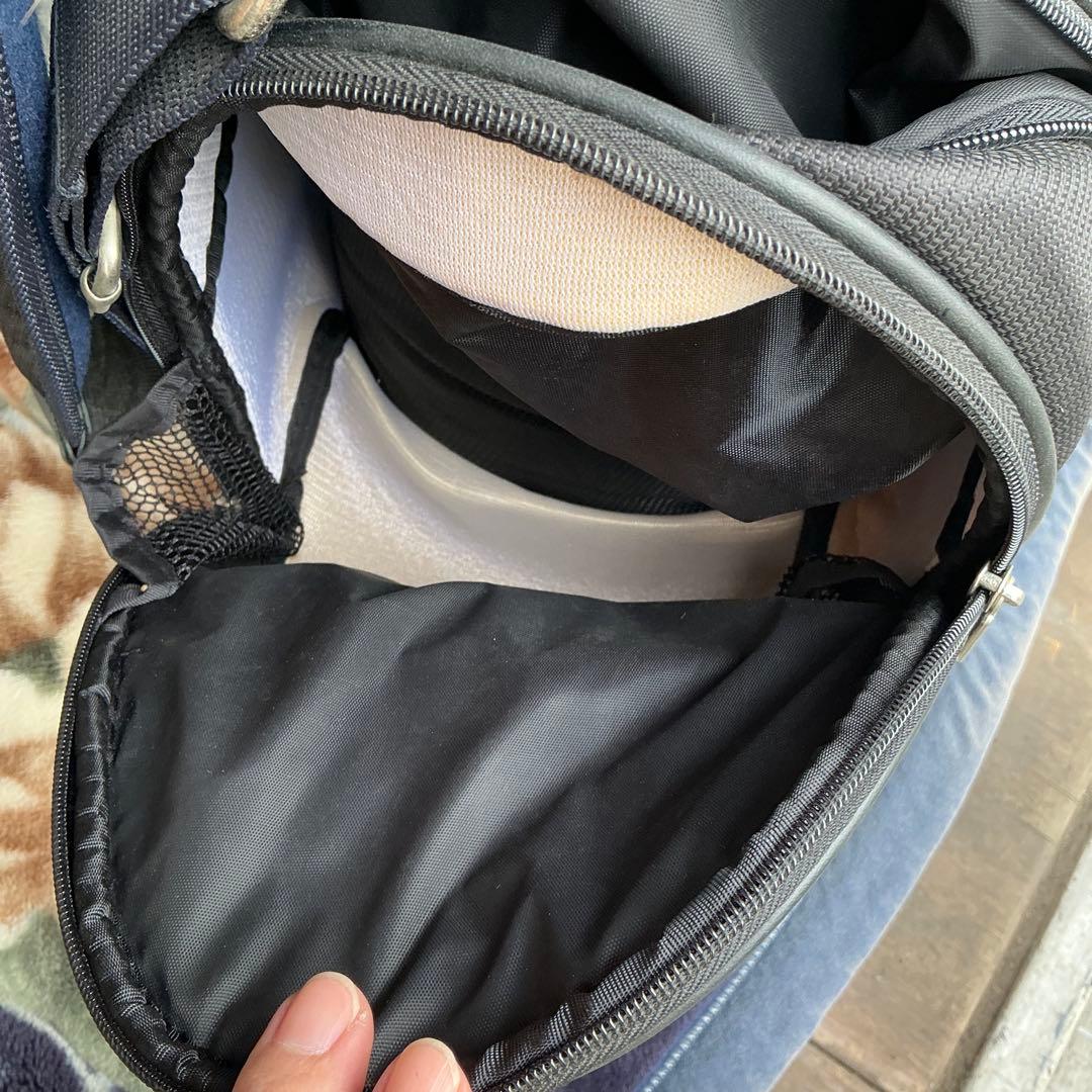 PERSON'S 黒 キャディバッグ　レディース　ロゴ