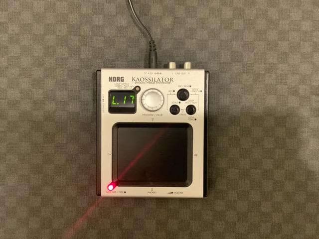 KORG KAOSSILATOR カオシレーター[希少ジャンク]ブラック塗装済み