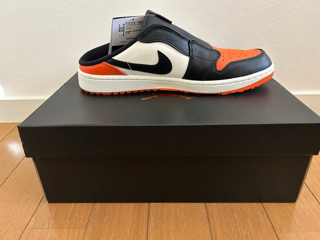 NIKE エアジョーダン 1 ゴルフ ミュール シャッタード バックボード