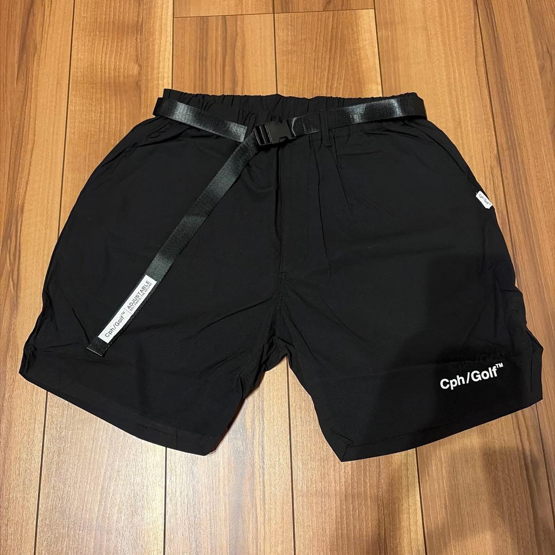 cph/golf SIDE SLIT SHORTS サイズL ブラック