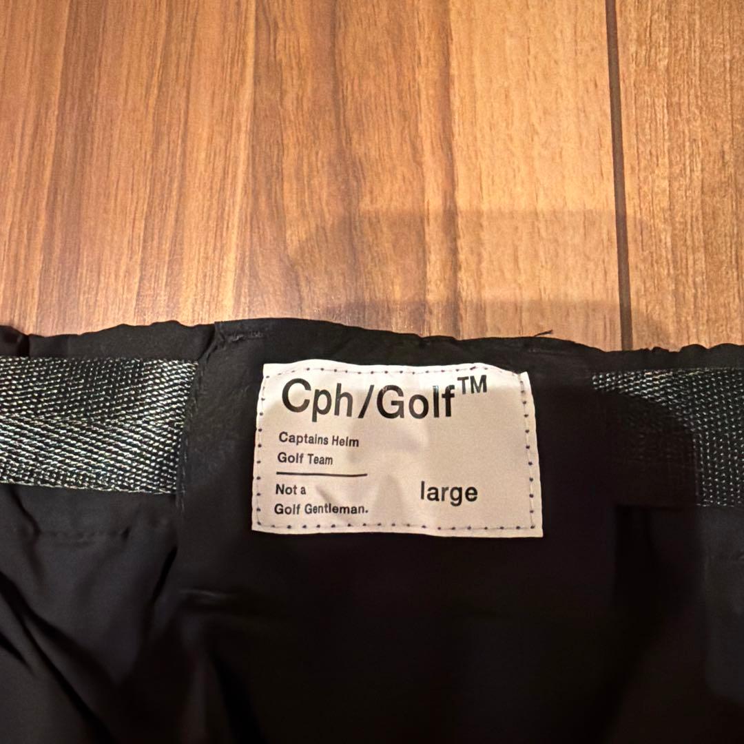 cph/golf SIDE SLIT SHORTS サイズL ブラック