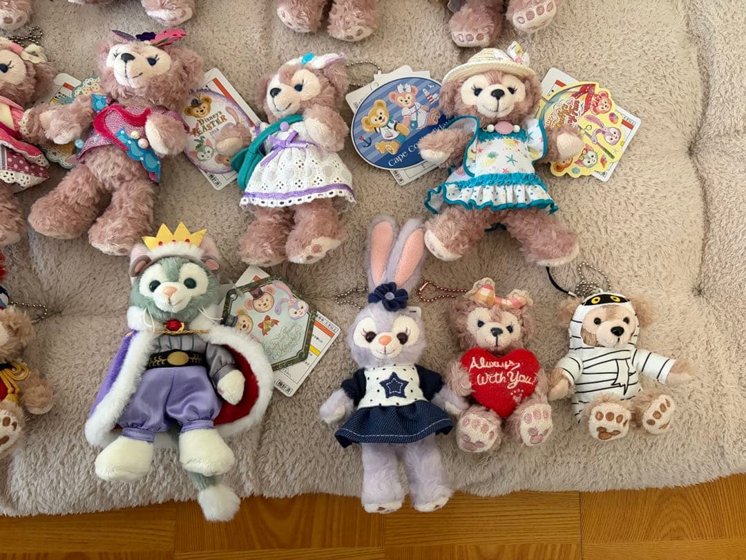 ダッフィー&フレンズ ぬいぐるみバッジタグ付き バラ売り可❗️新品未使用
