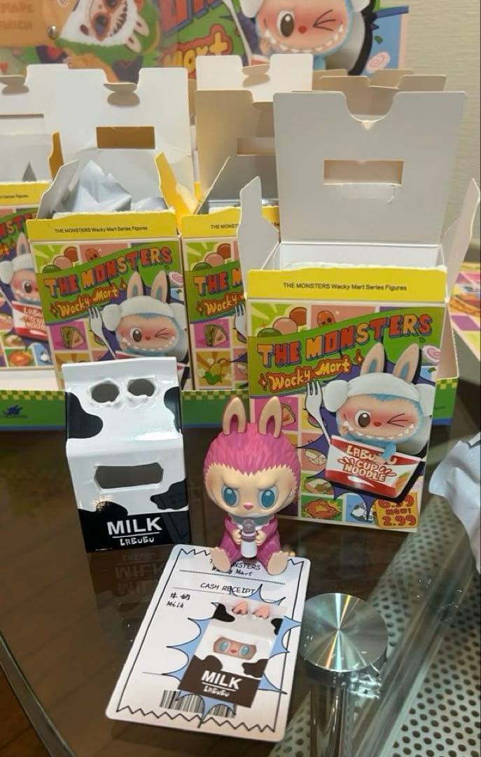 【セール・11種】ポップマート ラブブ ワッキーマートシリーズ 購入特典うちわ付