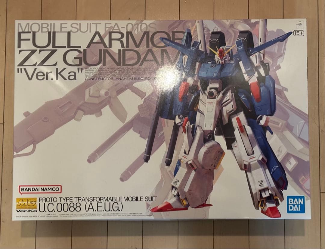 プロヴィデンスガンダムスペシャルコーティング&フルアーマーZZガンダムVerKa