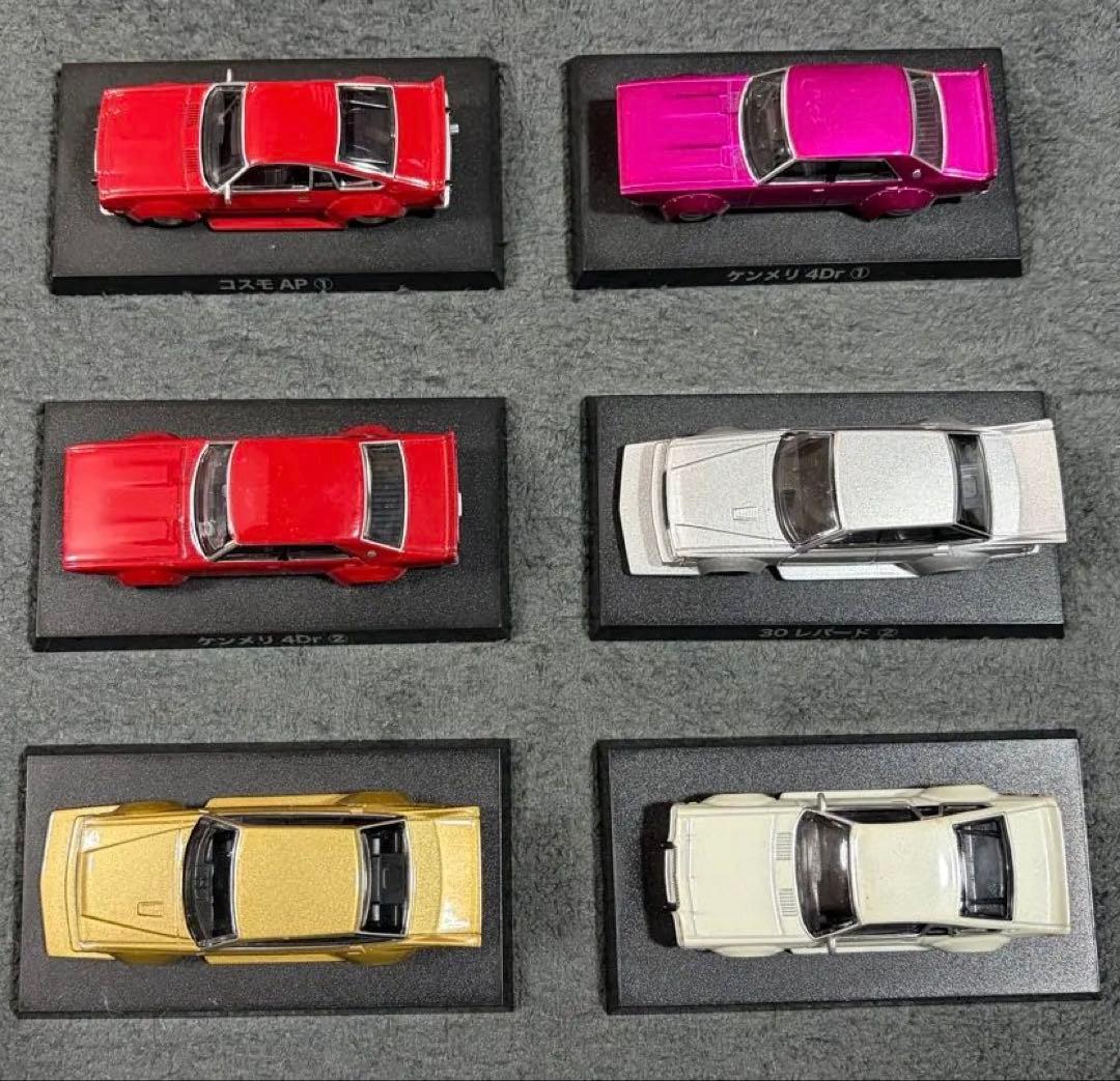 グラチャン　ミニカー　6台セット