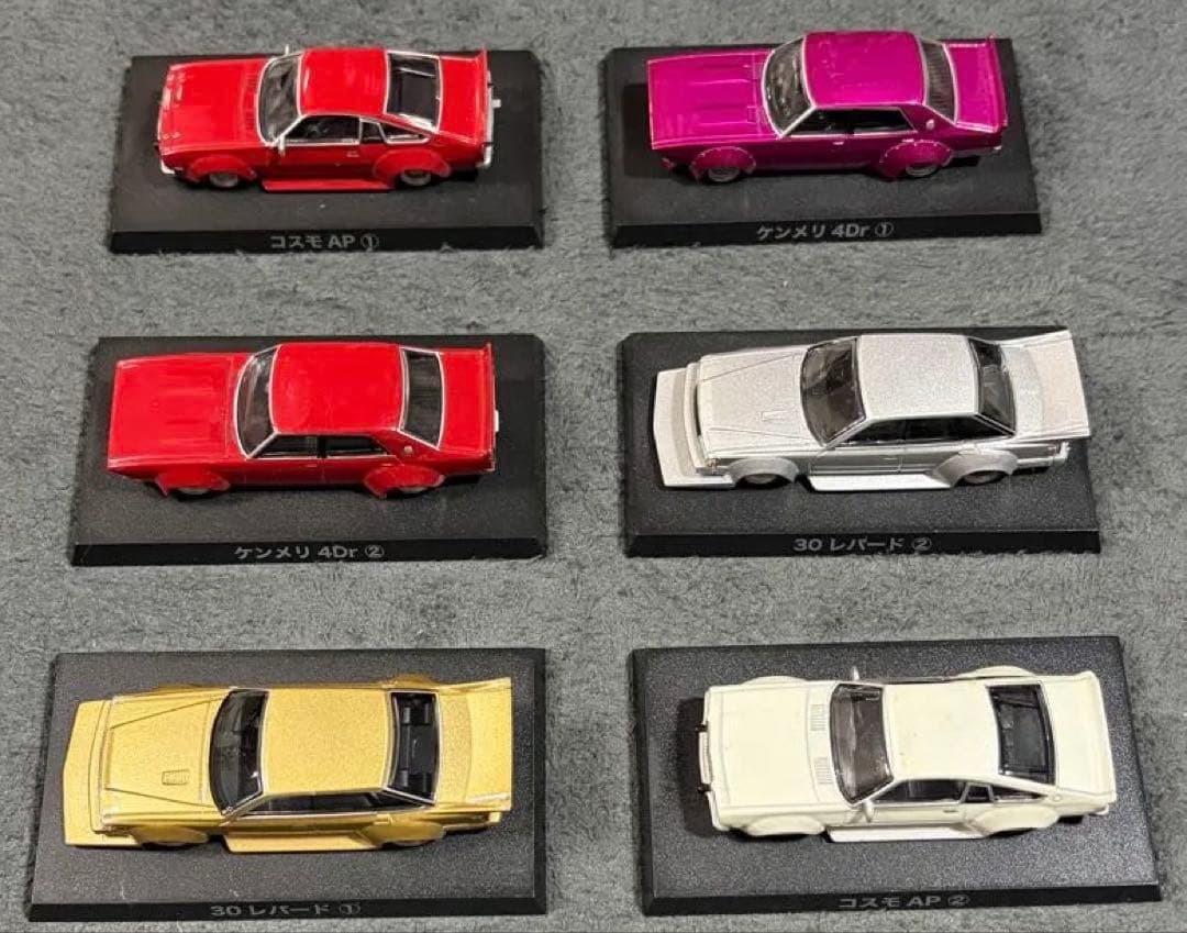 グラチャン　ミニカー　6台セット