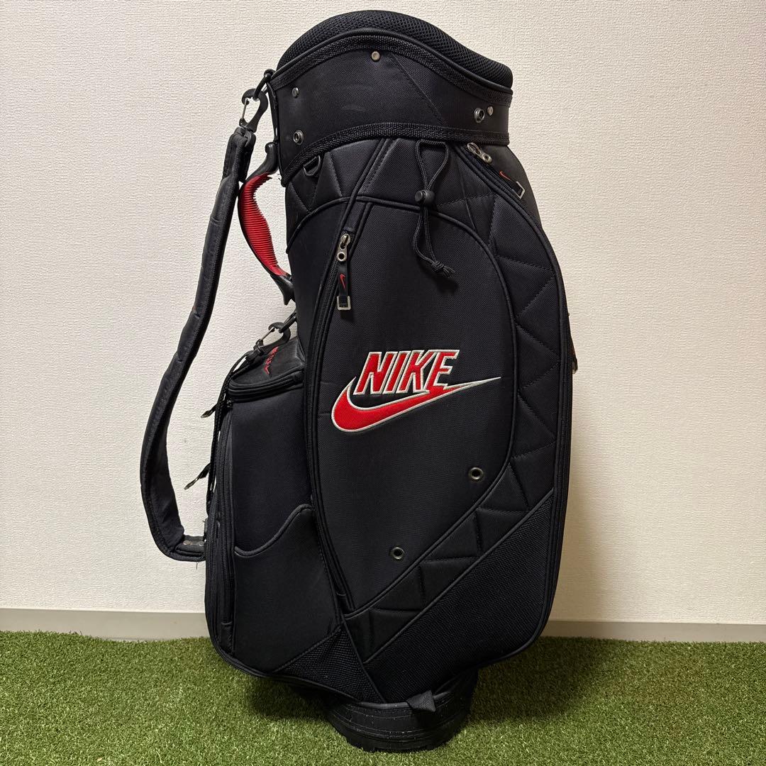 希少 廃盤モデル NIKE ナイキ キャディバッグ ブラック