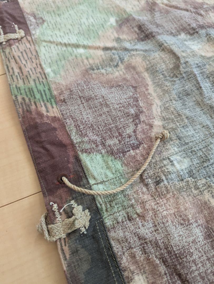 [チェコ軍] 軍幕 50s テント キャンプ 軍もの タープ チェコスロバキア軍