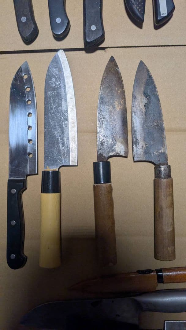 お得にget各種包丁まとめ売り大量31本以上