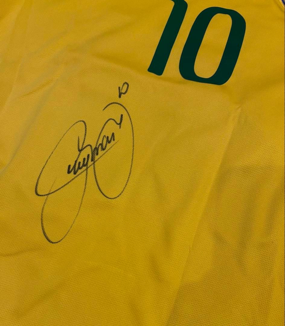 Nike ブラジル代表 ネイマール 10 サイン入りジャージ