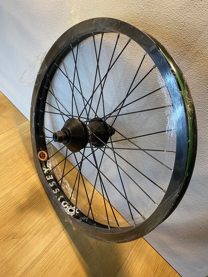 ODYSSEY BMX 20インチ 完組リアホイール 完成後車輪 ギヤ9T