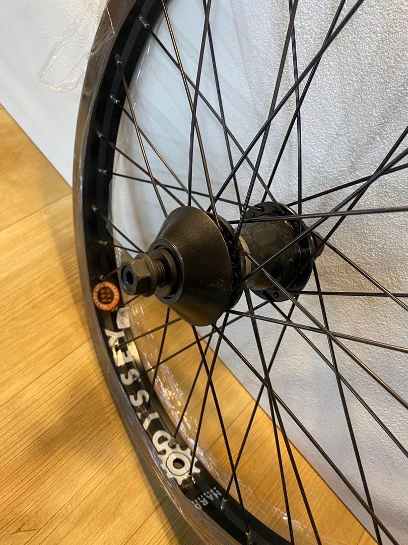 ODYSSEY BMX 20インチ 完組リアホイール 完成後車輪 ギヤ9T
