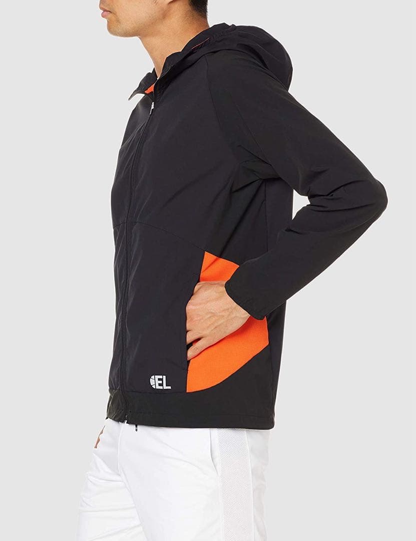ellesseエレッセ テニスウェア トレーニングジャケット 黒 メンズM 新品