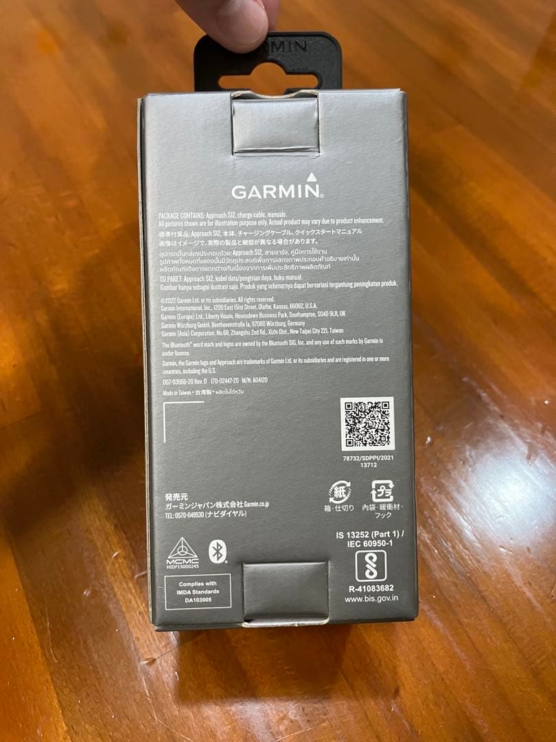 【週末限定値下げ】GARMIN APPROACH S12 GPSゴルフウォッチ