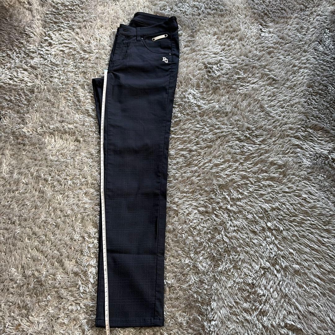 PEARIYGATES89ストレッチ 紺パンツ 、サイズ0,