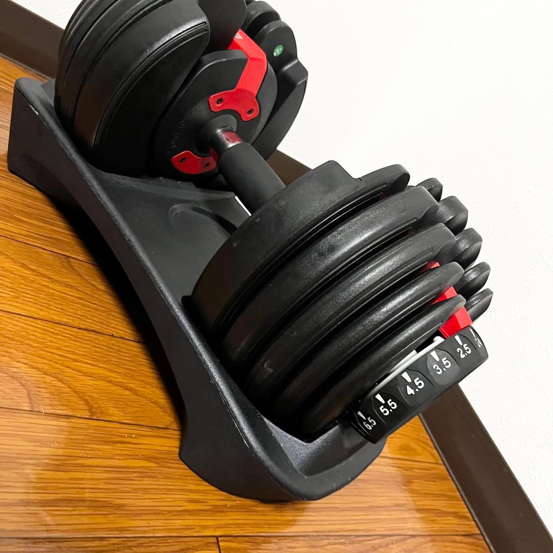【未使用級】BARWING 可変式ダンベル 24kg×2 15段階 ②