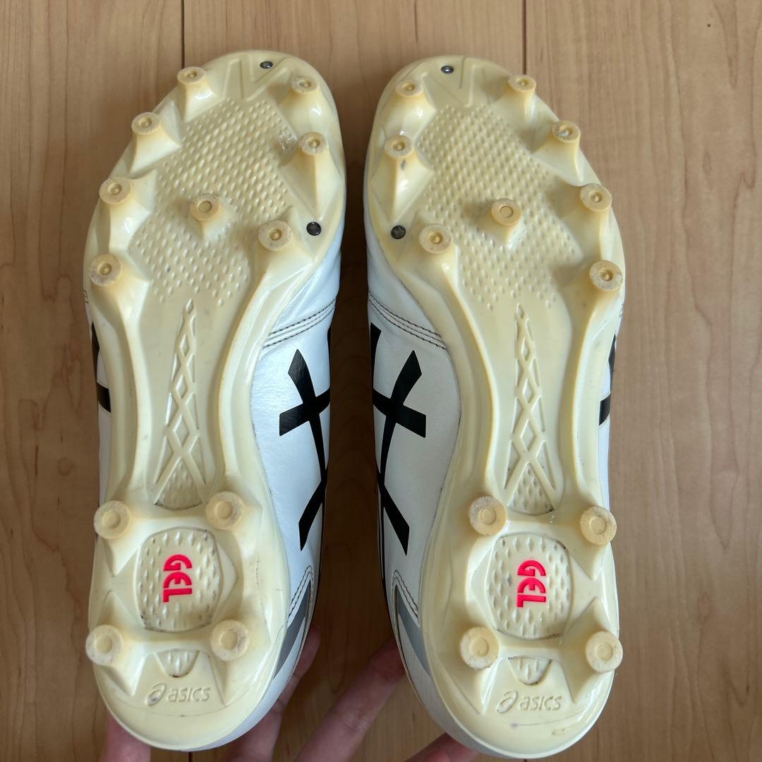 asics LIGHT ホワイトスパイクシューズ