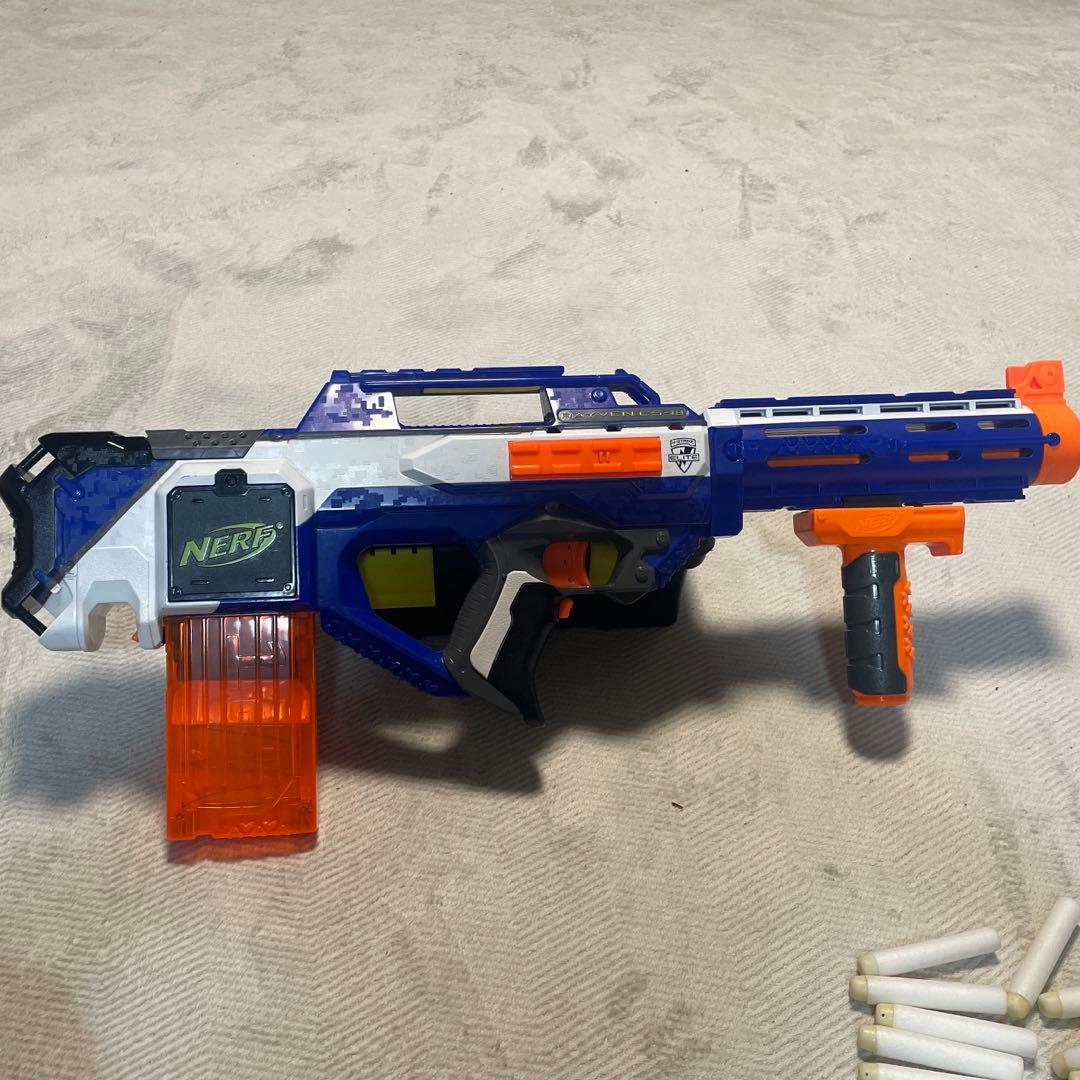 NERF RAYVEN アメリカ限定モデル　ナーフ　レイベン　発光弾付き