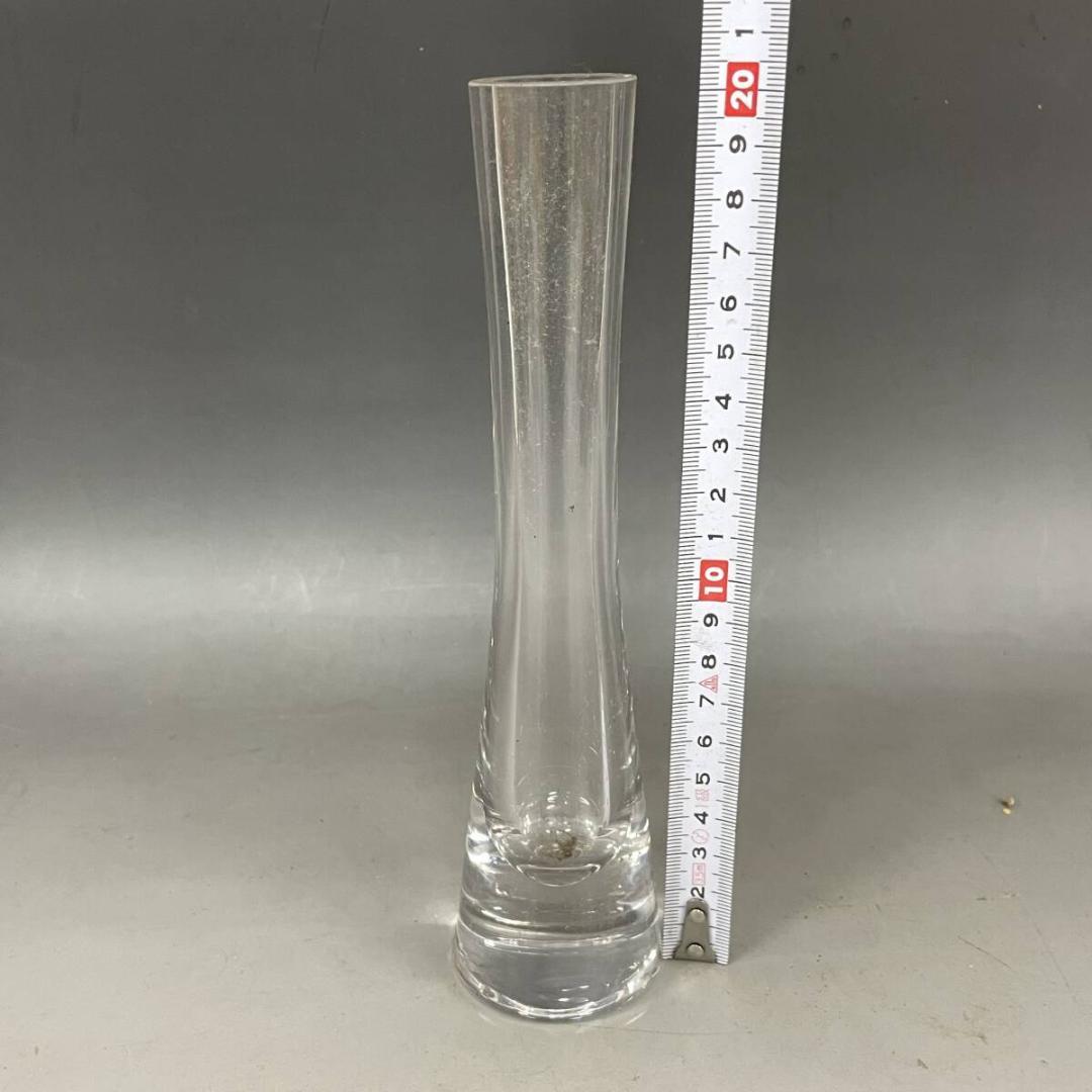 ガラス 花瓶 まとめて 8点 フラワーベース 硝子 クリスタル カット