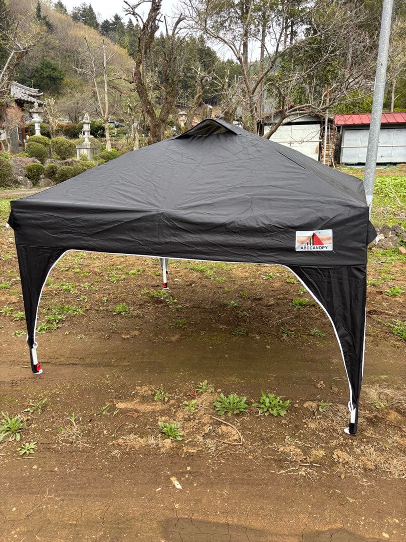 ABCCANOPYタープテントワンタッチ3段階調節2m