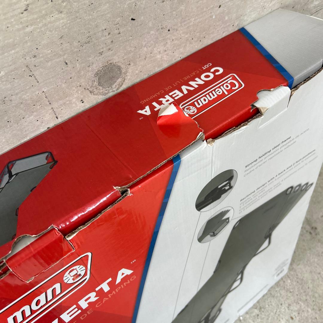 Colemanコールマン　コンバータ　コット ベッド　折り畳み　サマー