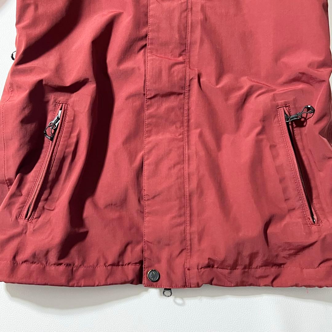 3393【美品】ボルコム　ジャケット ゴアテックス 無地　スノボウェア メンズ