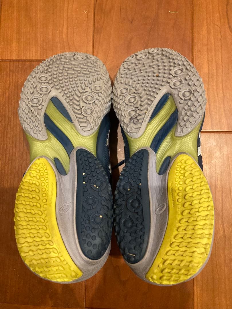 ASICS テニスシューズ ネイビー 26.5