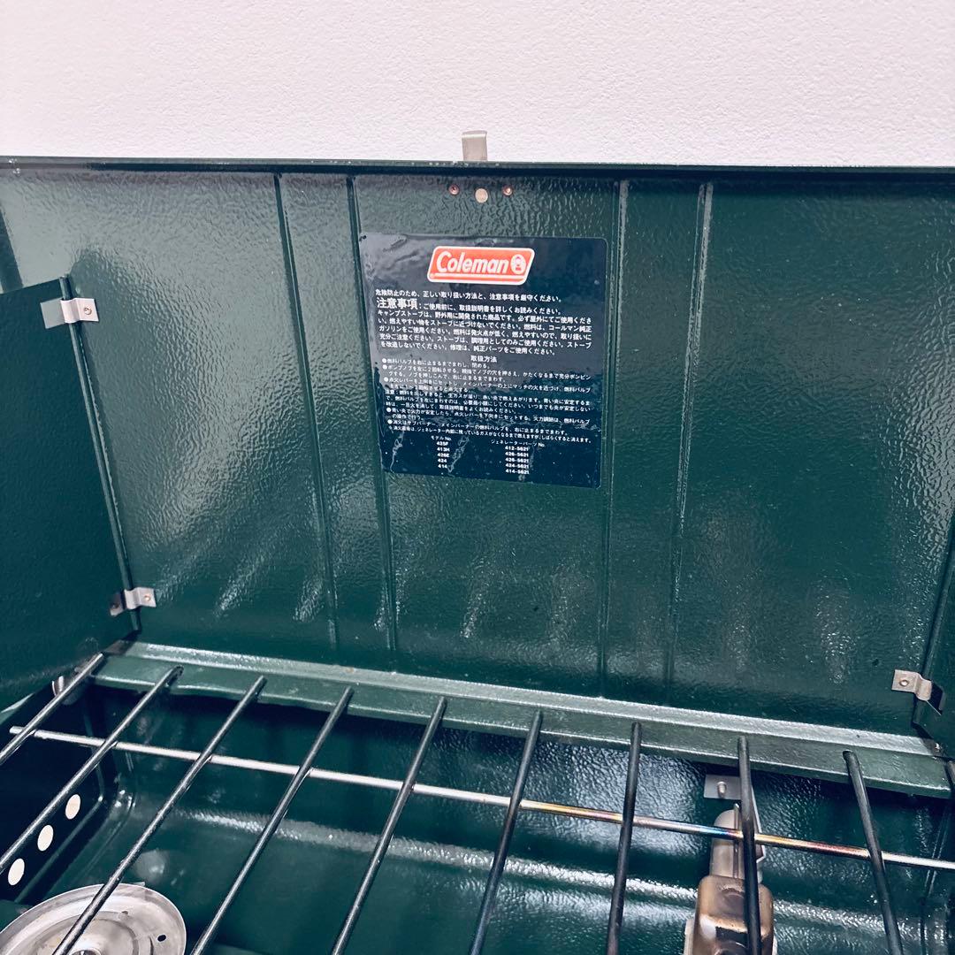 Coleman コールマン 414 ツーバーナーコンロ 94年10月　美品