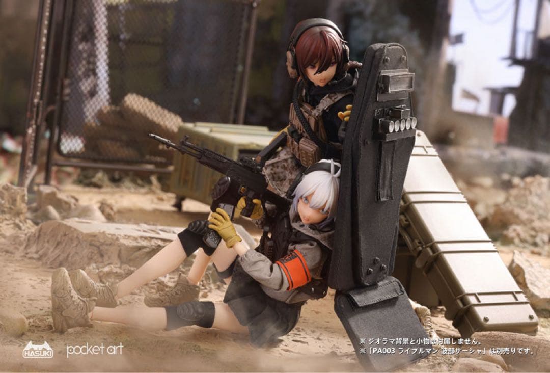 HASUKI pocket art 卯月怜 1/12 可動フィギュア