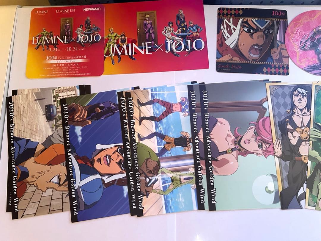 【まとめ売り】 ジョジョの奇妙な冒険 黄金の風 キャラクターグッズセット