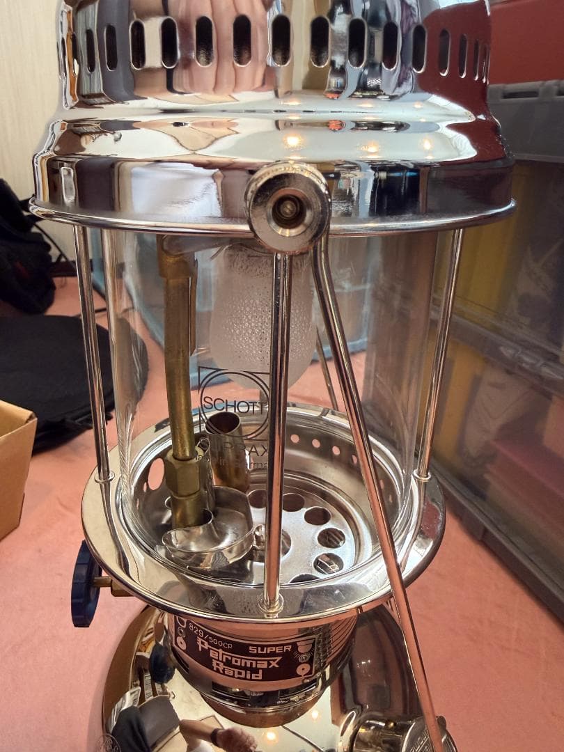 PETROMAX HK500 １度だけテスト使用　リフレクター付き