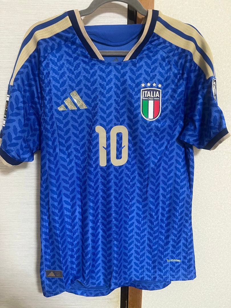 【新品未使用】ラスパドーリ　イタリア代表　選手仕様ユニフォームフルパッチ2026