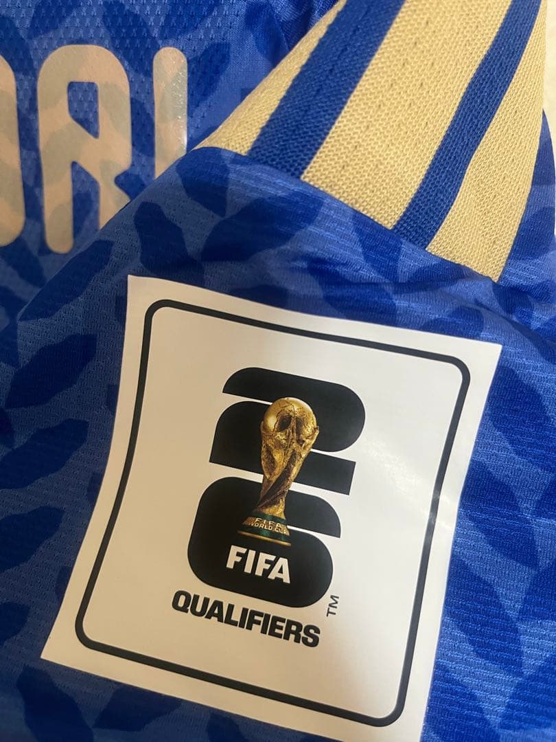 【新品未使用】ラスパドーリ　イタリア代表　選手仕様ユニフォームフルパッチ2026