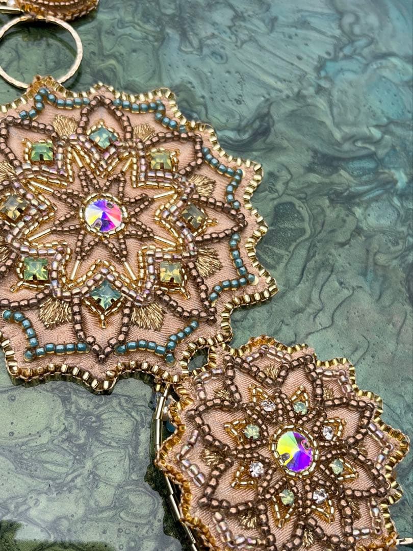 ベリーダンス　チェーンベルト　手刺繍