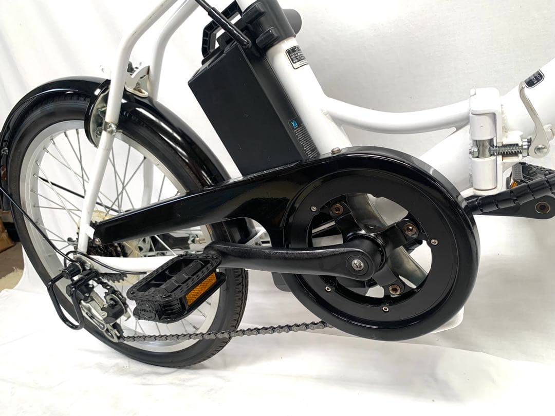 【即乘】送料無料GRAPHIS折り畳み電動アシスト自転車SHIMANO動作確認済