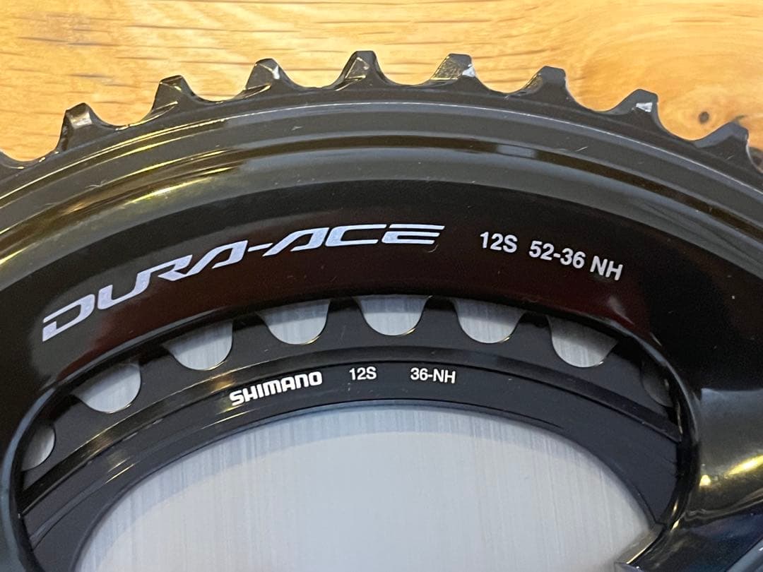 DURA-ACE 12S 52-36 NH チェーンリング