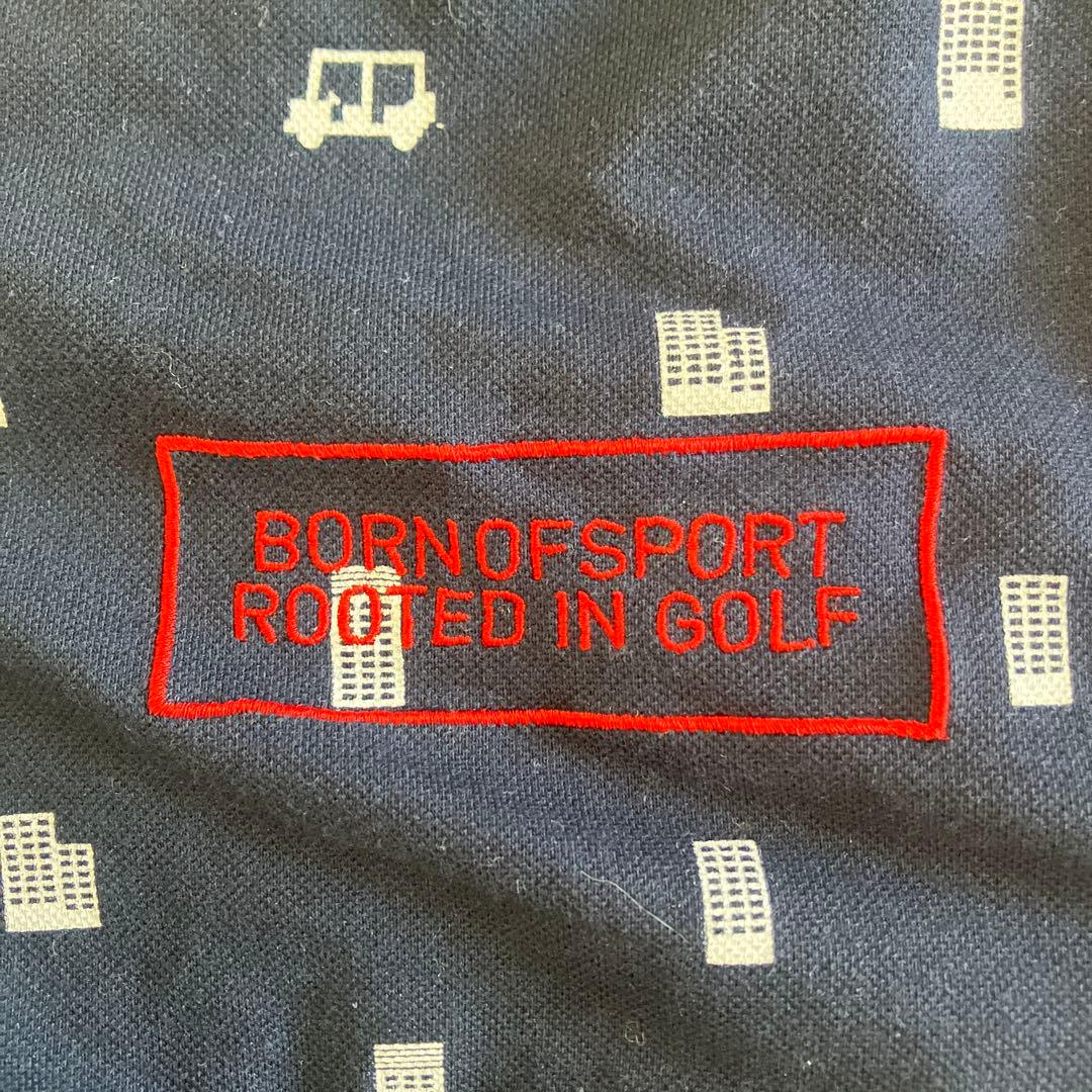 ADIDAS ポロシャツとキャップお揃いセット　ネイビー