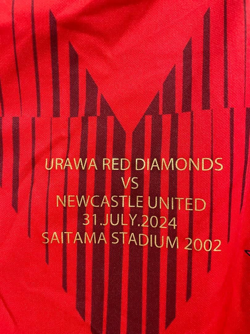 浦和レッズ2024LIMITEDユニフォームvsNewcastle United