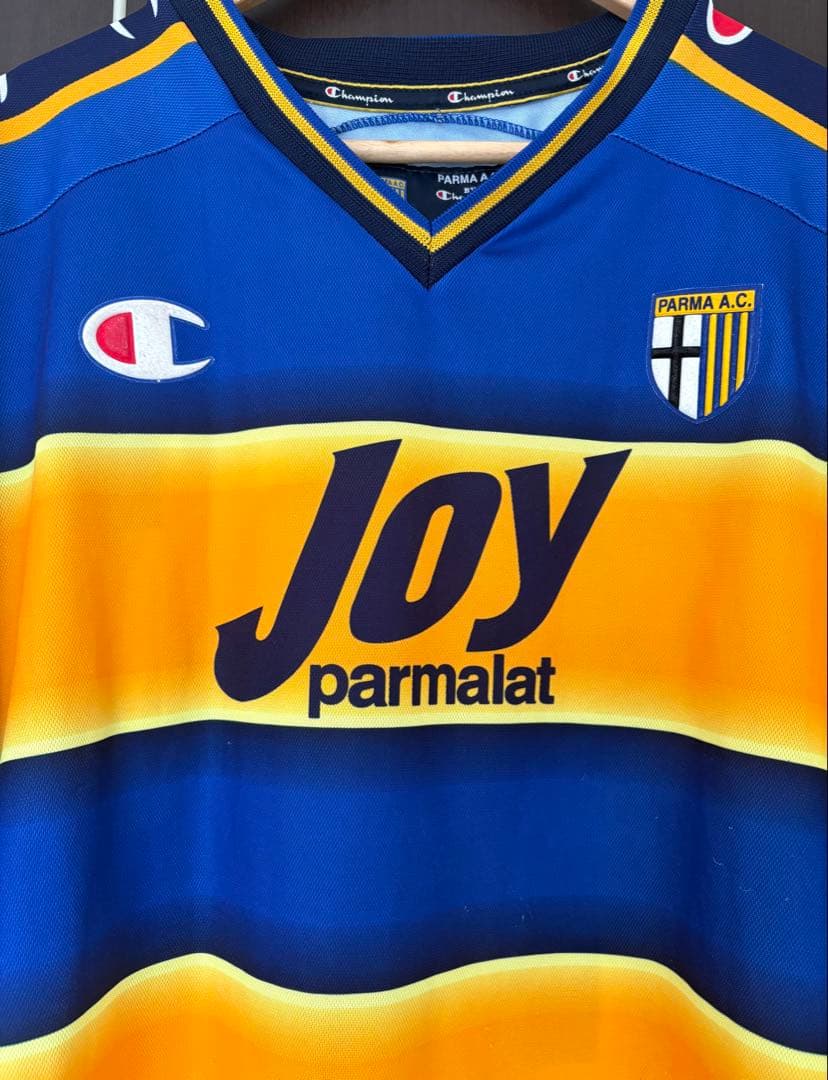 パルマAC ユニフォーム 半袖 Champion製 Joy Parmalatレア