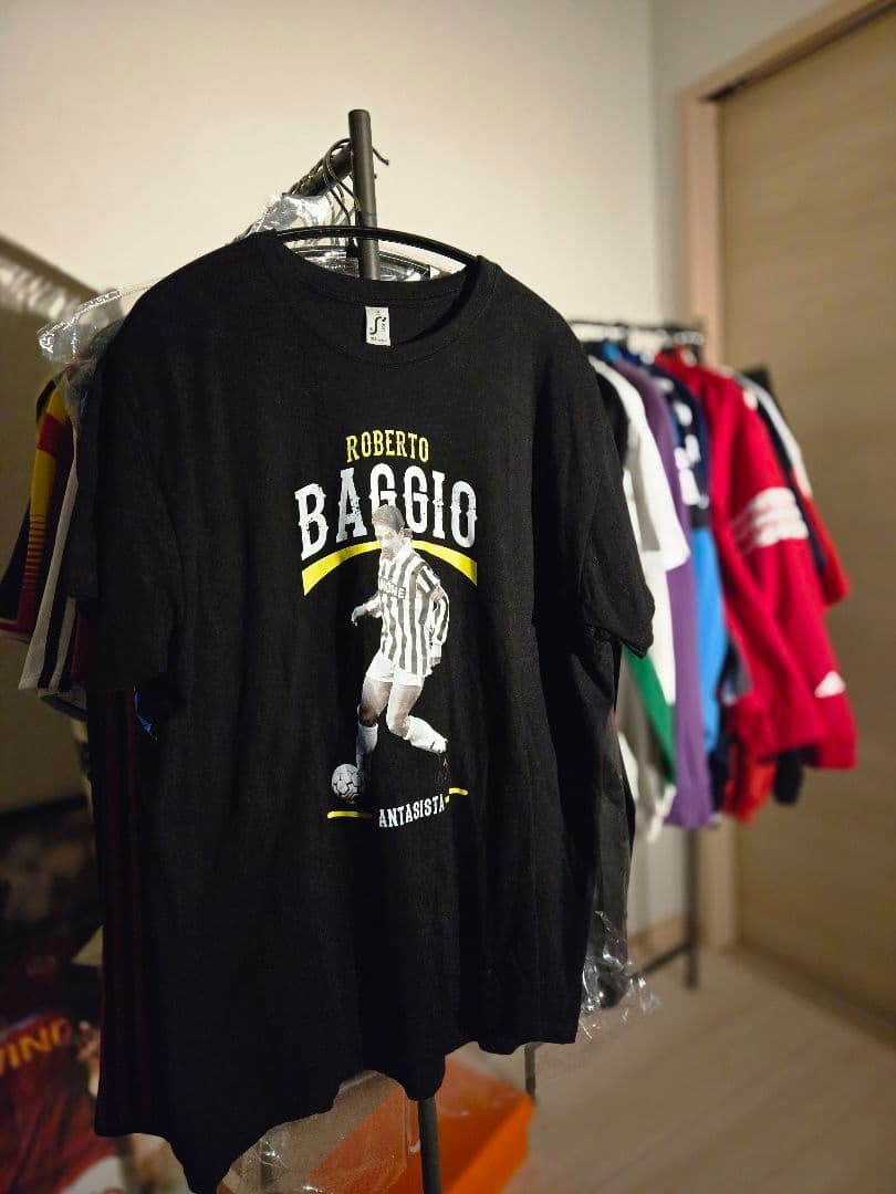 【公式レトロ】ロベルト・バッジョ Tシャツ ユベントス